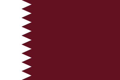 カタール　国旗