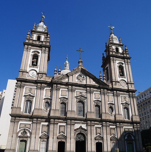 ブラジル　リオデジャネイロ　カンデラリア教会