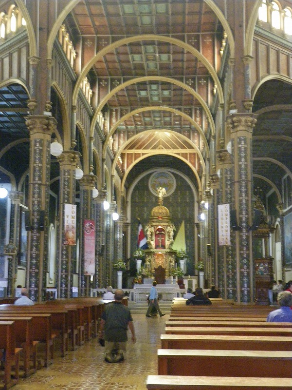 コスタリカ　カルタゴ　ロス・アンヘレス大聖堂