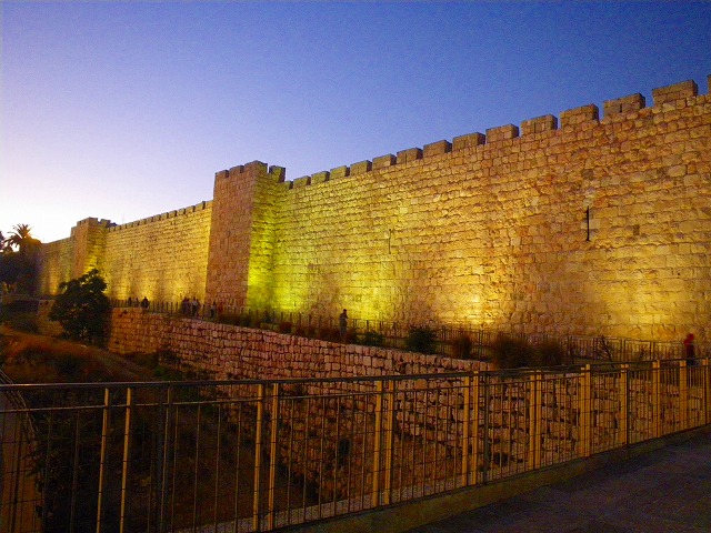 エルサレム　城壁