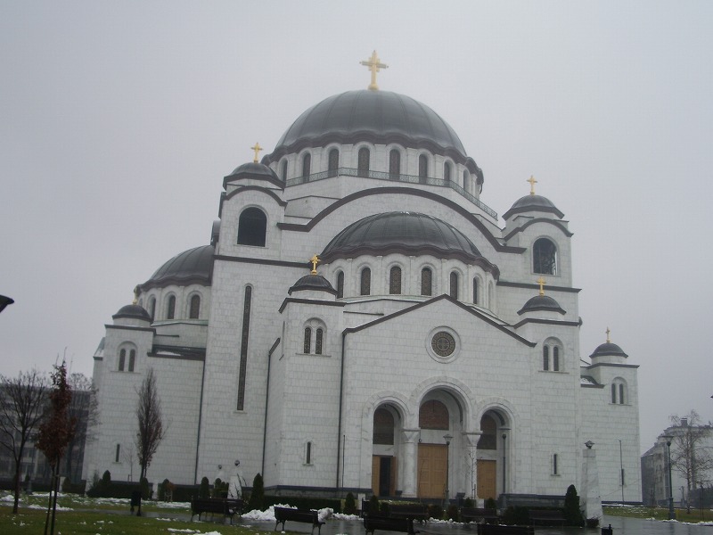 セルビア　ベオグラード　聖サヴァ教会