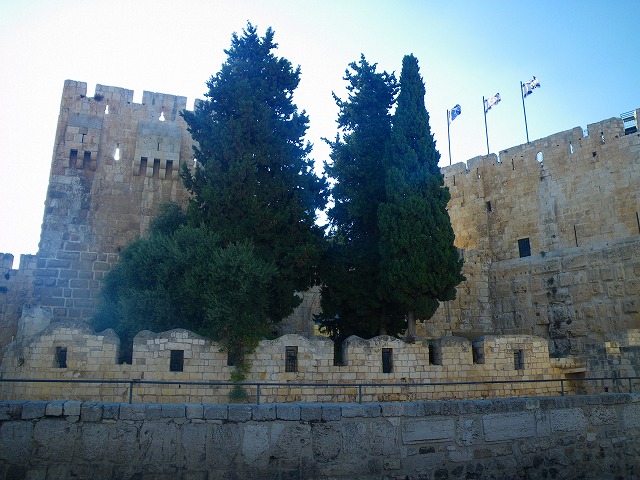 エルサレム　ダビデの塔