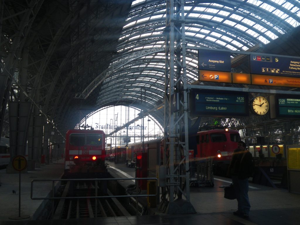 ドイツ　フランクフルト中央駅