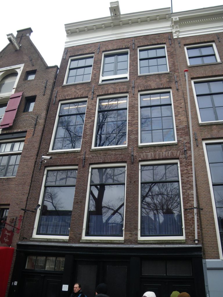 オランダ　アムステルダム　アンネ・フランクの家