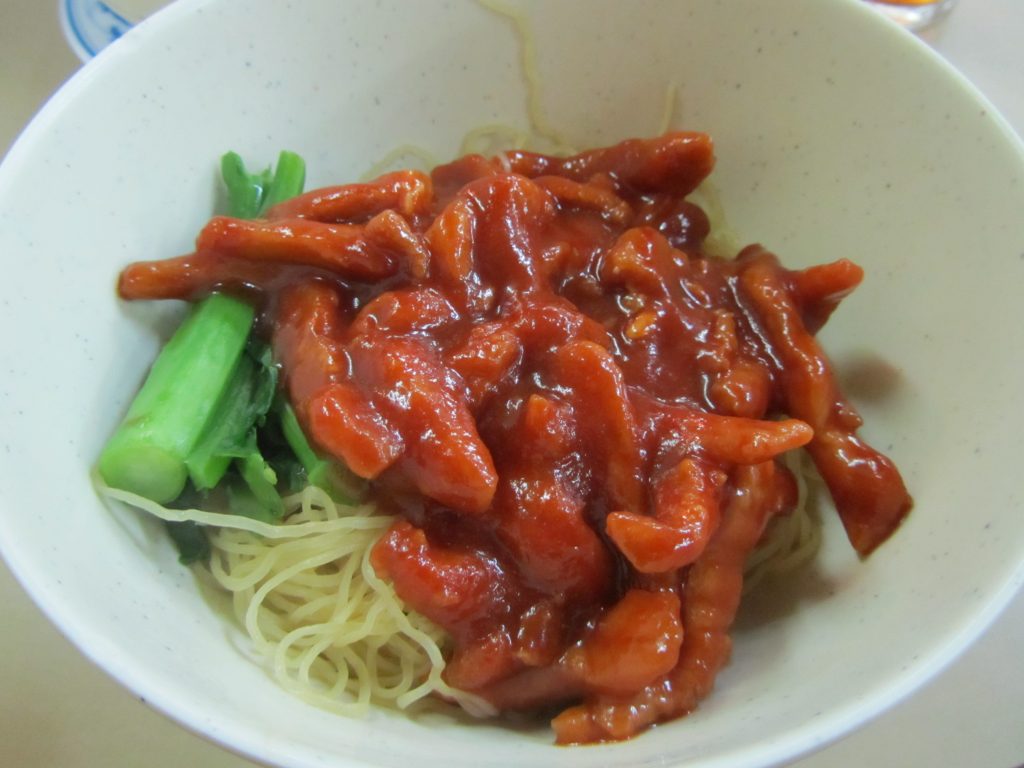 香港　ジャージャー麺
