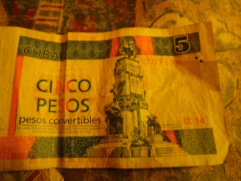 キューバ　紙幣