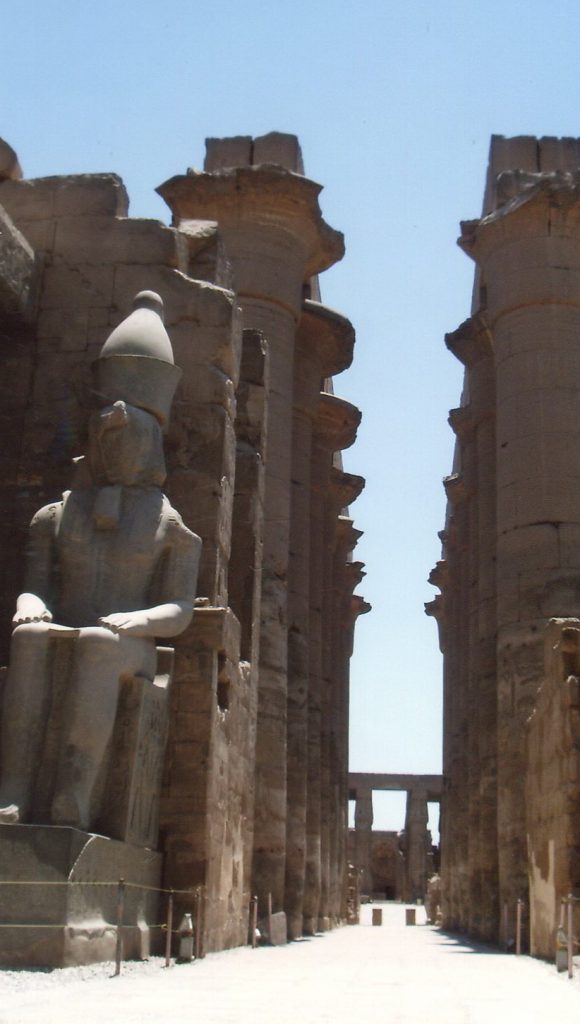 エジプト　ルクソール　ルクソール神殿