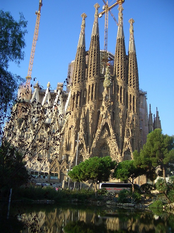 スペイン　バルセロナ　サグラダ・ファミリア聖堂