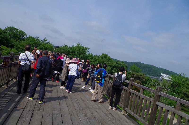 臨津閣公園　自由の橋