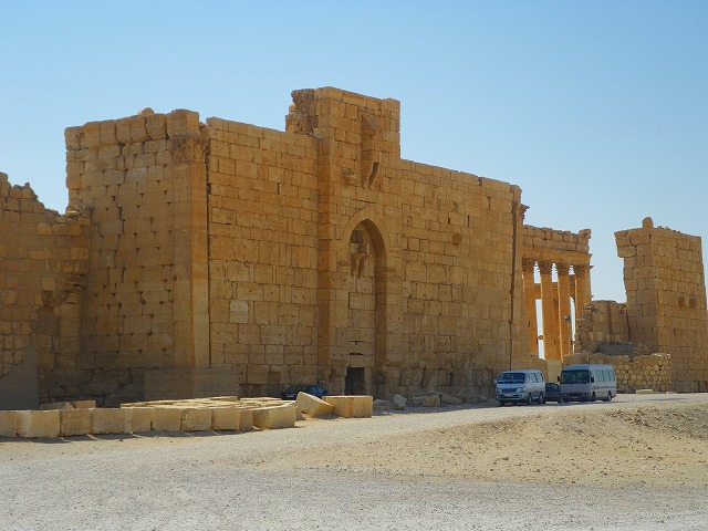 シリア　パルミラ遺跡　ベル神殿