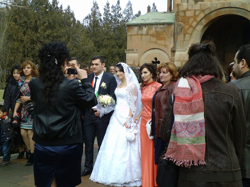 アルメニア　聖ガヤネ教会　リプシメ教会　結婚式