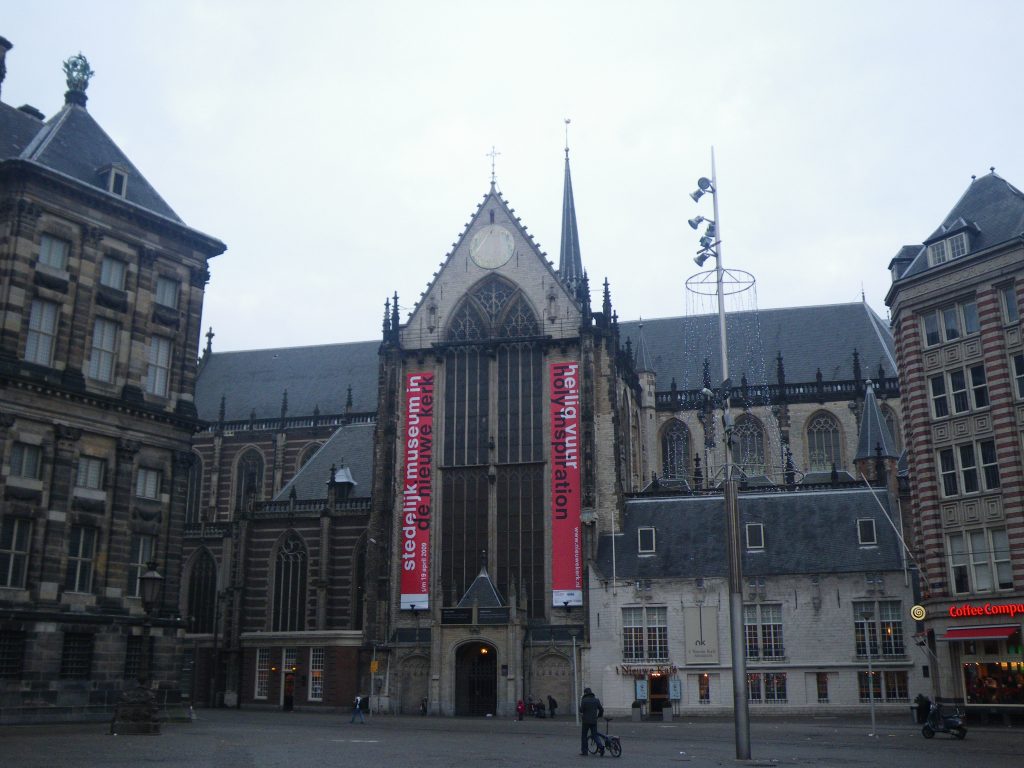 オランダ　アムステルダム　新教会