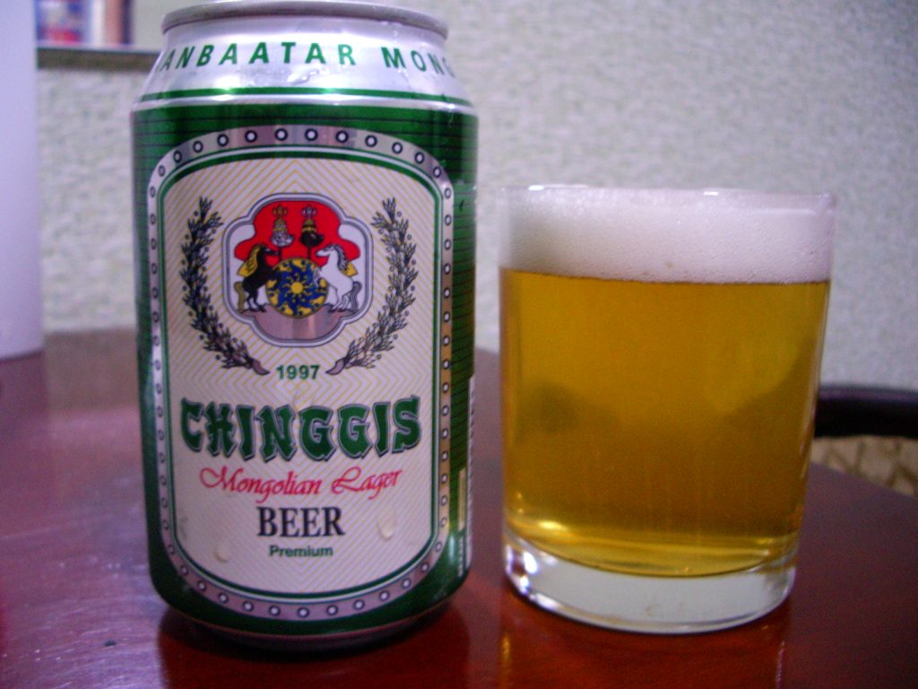 モンゴル　チンギス・ビール